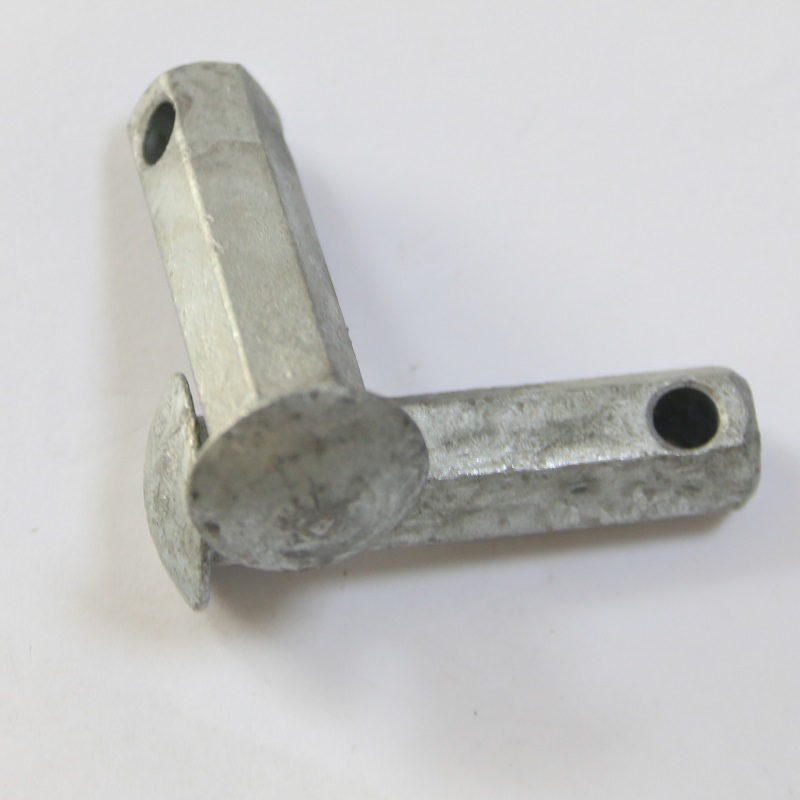 M13×51 Đầu tròn phẳng Clevis Square Pin có lỗ M13×51 Đầu tròn phẳng Clevis Square Pin có lỗ