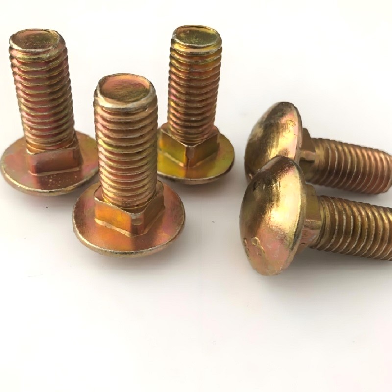 Round Head Bolt With Square Neck And Small Head ISO 8678