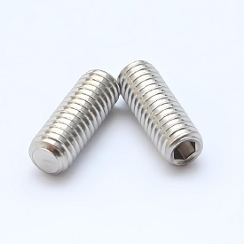 GB-T 77 Tornillos de fijación de cabeza hueca hexagonal con punta plana