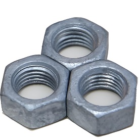 Dadi esagonali in acciaio DIN 6915 con ampia larghezza sui piani per bullonatura strutturale ad alta resistenza