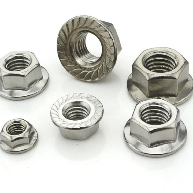 Đai ốc mặt bích lục giác DIN 6923