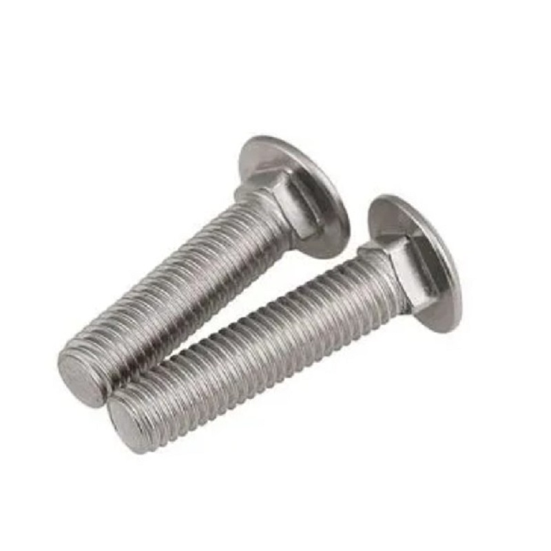 Round Head Bolt With Square Neck And Small Head ISO 8678