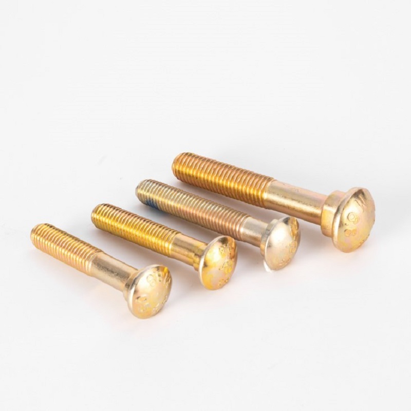 Steel Metric Round Head Bolts