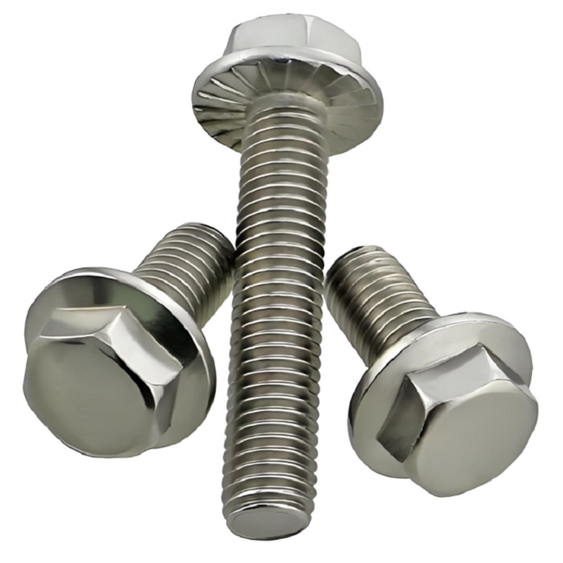 برغي ذو شفة مسننة