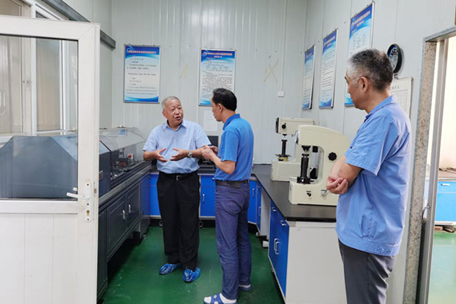 Líderes da filial de fixadores da Associação da Indústria de Componentes Gerais de Máquinas da China visitaram a empresa para orientar o trabalho Líderes da filial de fixadores da Associação da Indústria de Componentes Gerais de Máquinas da China visitaram a empresa para orientar o trabalho