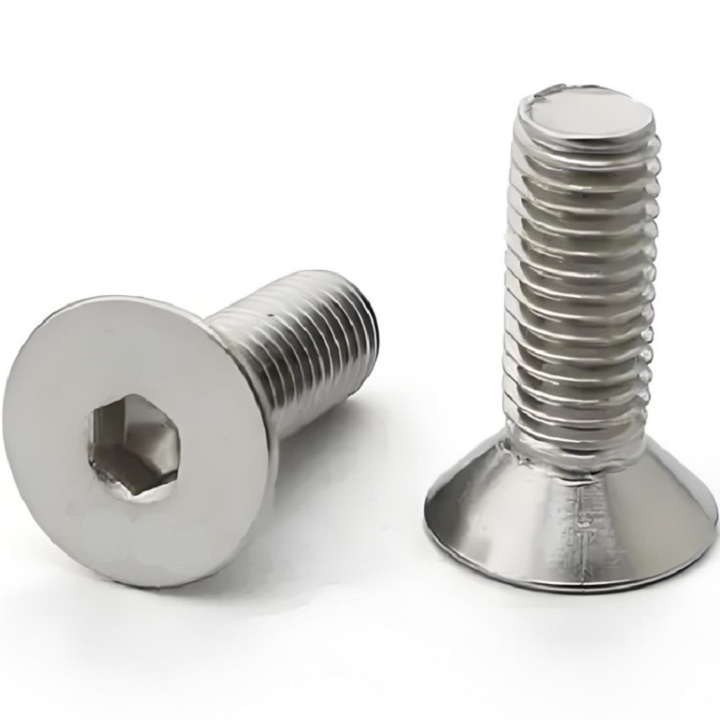 Vis de tête hexadécimalsunk din 7991