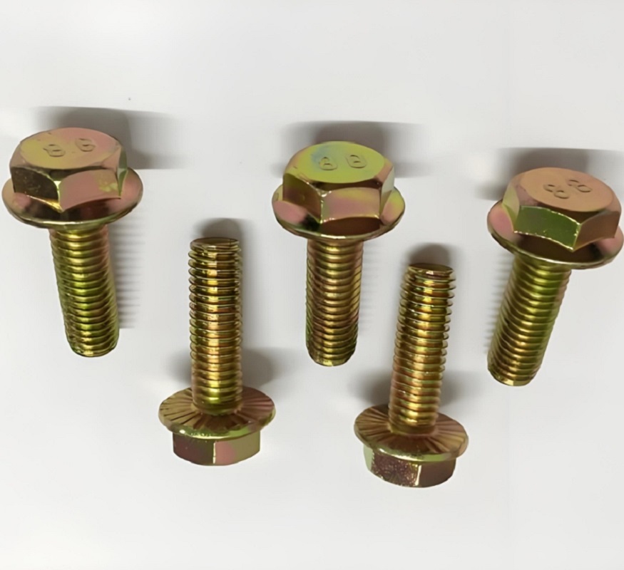 ISO 15072 Sechskantschrauben mit Flansch und Feingewinde