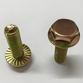 مسامير سداسية QC-T 340 ذات شفة مسننة للسيارات مسامير سداسية QC-T 340 ذات شفة مسننة للسيارات