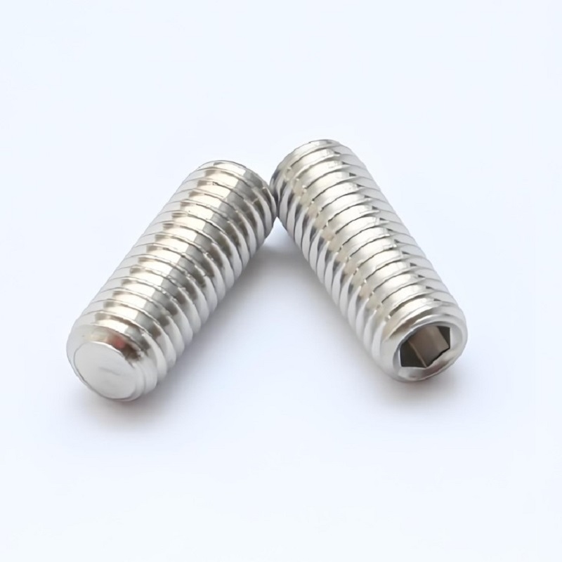 GB-T 77 Tornillos de fijación de cabeza hueca hexagonal con punta plana