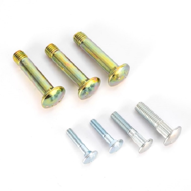 COMO 1390 parafusos métricos da cabeça do copo do ISO com linhas grosseiras do passo