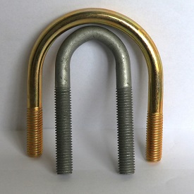 Bolts U para remolques de botes galvanizados para remolques de botes