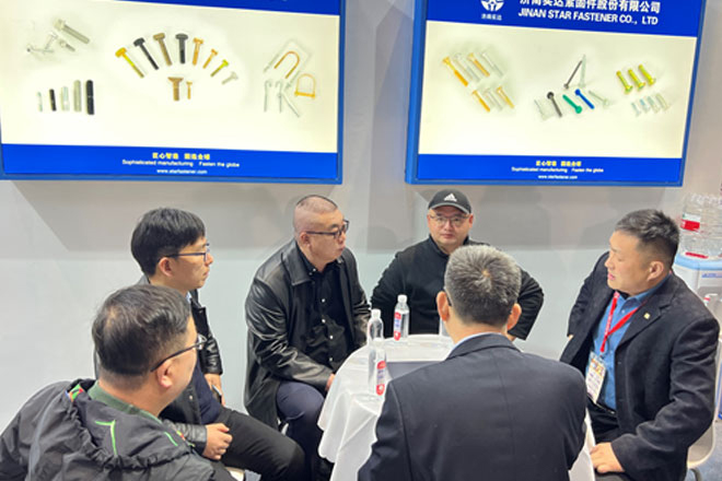 Jinan Star ha partecipato alla 14a mostra professionale di Shanghai Fastener