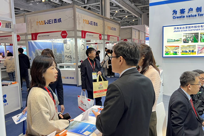 Jinan Star ha partecipato alla 14a mostra professionale di Shanghai Fastener