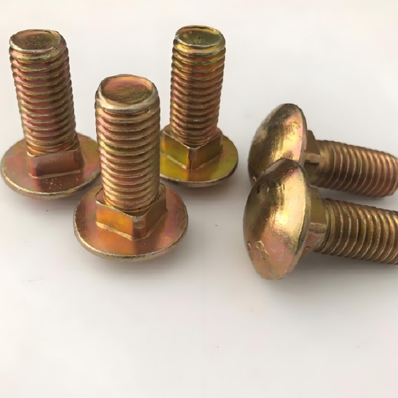 Болты с круглой головкой и квадратным подголовком ASME B18.5.2.1M