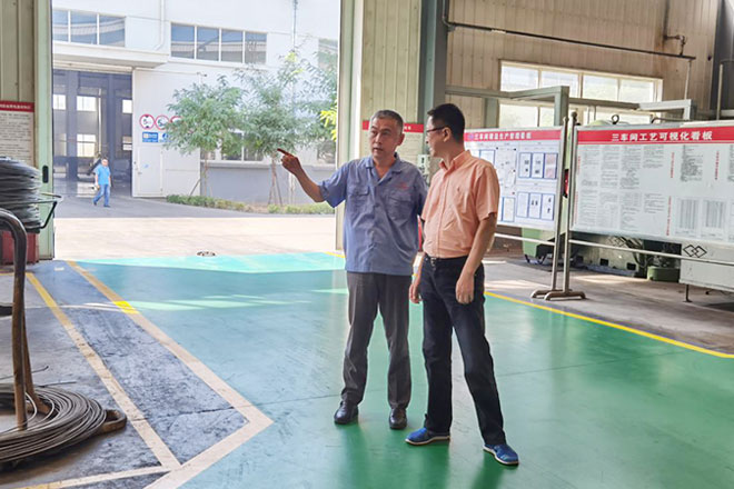 Líderes da filial de fixadores da Associação da Indústria de Componentes Gerais de Máquinas da China visitaram a empresa para orientar o trabalho Líderes da filial de fixadores da Associação da Indústria de Componentes Gerais de Máquinas da China visitaram a empresa para orientar o trabalho