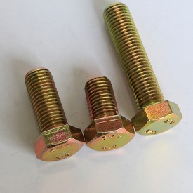 DIN 558 M5 to M36 Hexagon Head Screws Threaded up to The Head