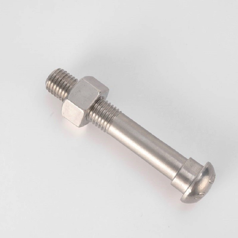 Botón Cabeza Oval Cuello Cuello perno