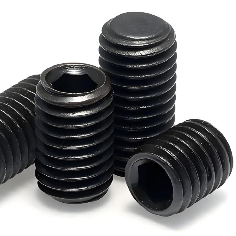 GB-T 77 Tornillos de fijación de cabeza hueca hexagonal con punta plana