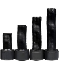 Tornillos de cabeza hueca hexagonal ISO 12474 con rosca fina métrica