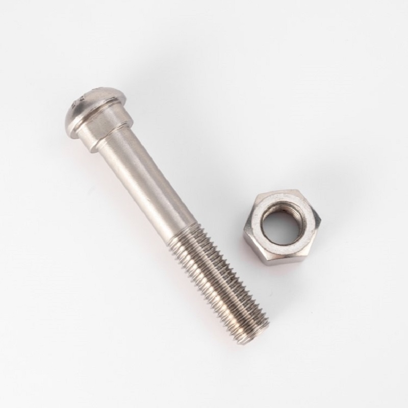 Grooved Metric Round Head Bolts