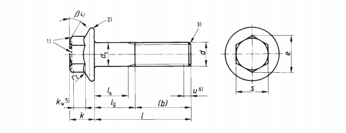 Parafusos Hexagon Com Flange
